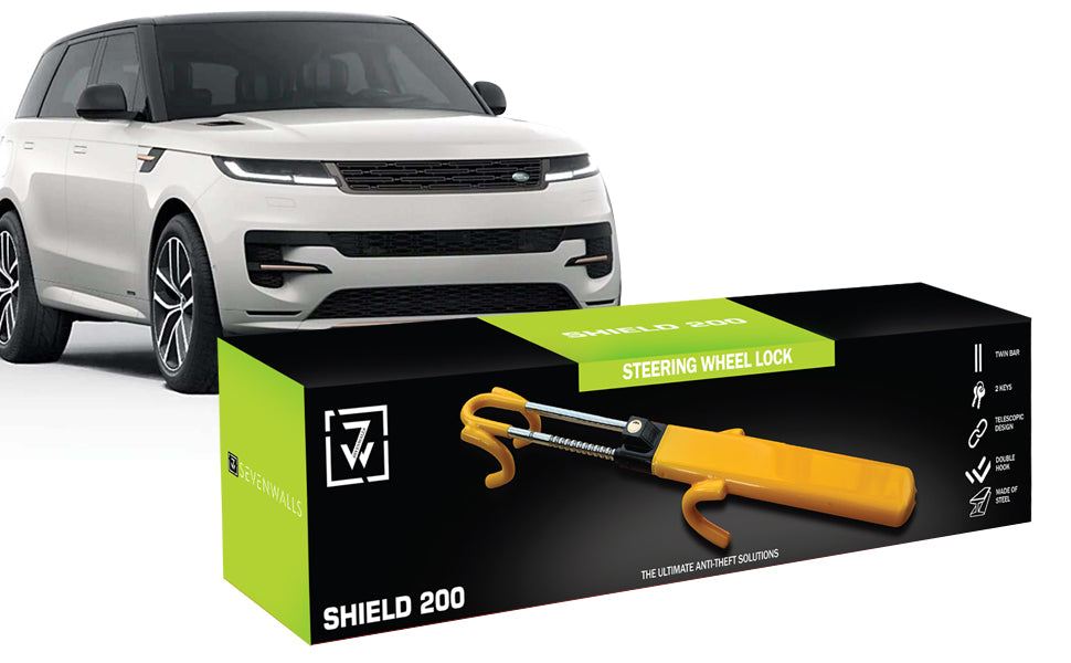 Prevent Car Theft with Sevenwalls Twin Bar & Double Hook Lock - Shop Now