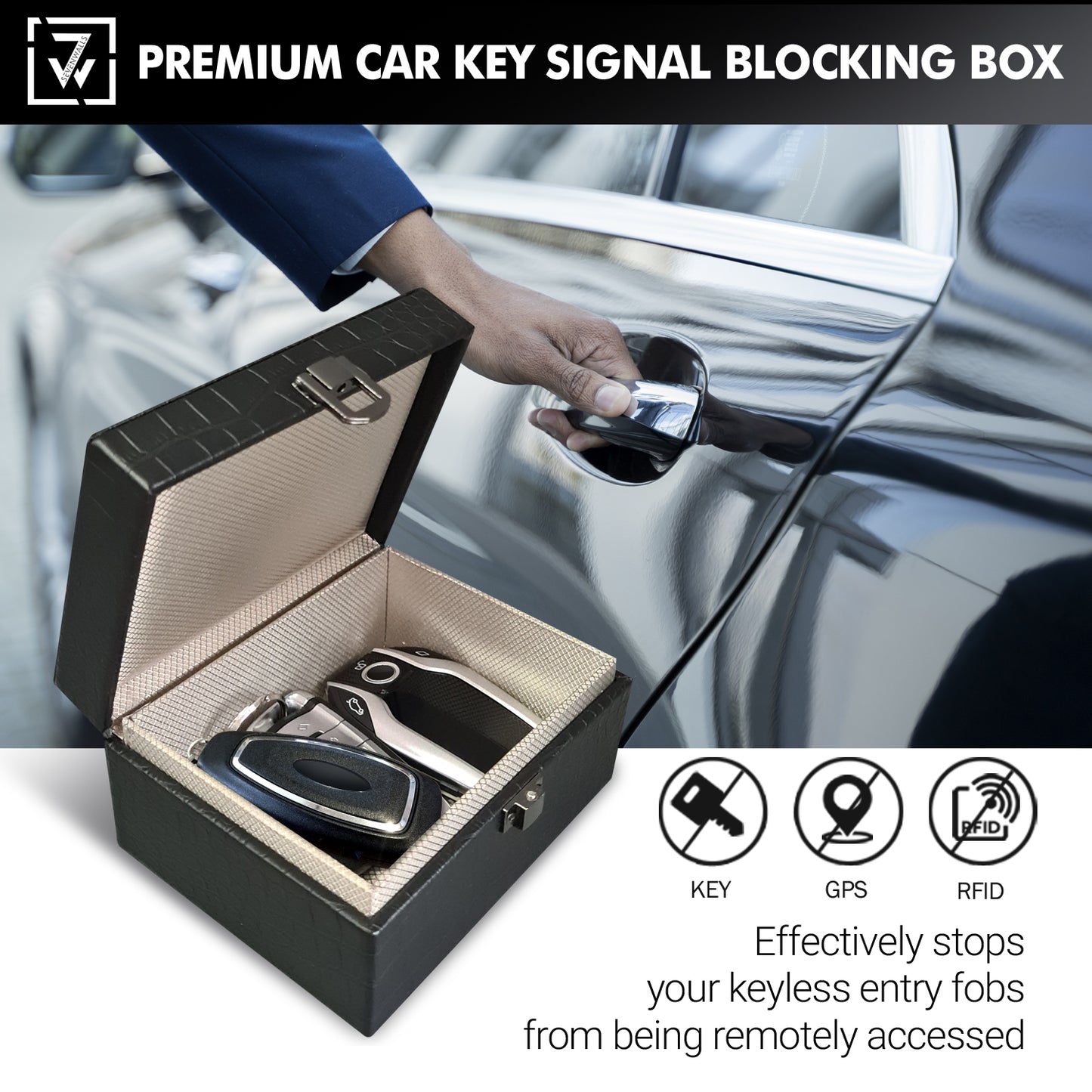 Sevenwalls Signal Blocker for Car Keyless Entry System