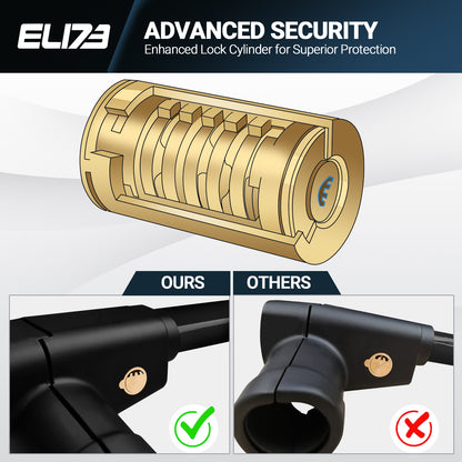 ELI73 T-Bar Steering Wheel Lock – Universal Anti-Theft Device