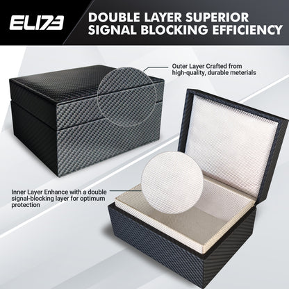 ELI73 Faraday Box & Pouch Set – Signal Blocking for Car Keys