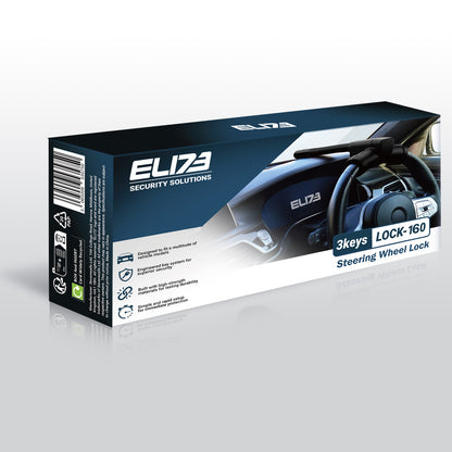 ELI73 T-Bar Steering Wheel Lock – Universal Anti-Theft Device