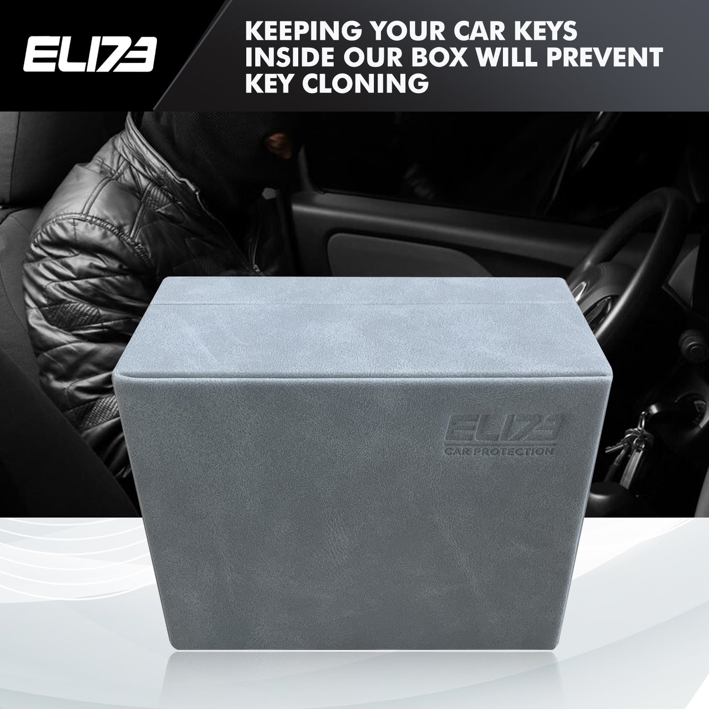 ELI73 Faraday Box & Pouch – Signal Blocking for Car Keys