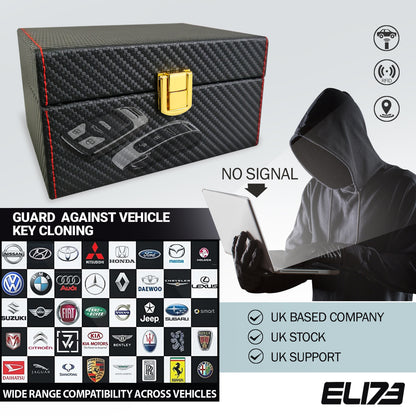 ELI73 Faraday Box & Pouch – Signal Blocking for Car Keys