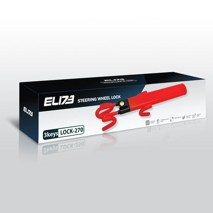 ELI73 Steering Wheel Lock – Heavy-Duty Anti-Theft Security