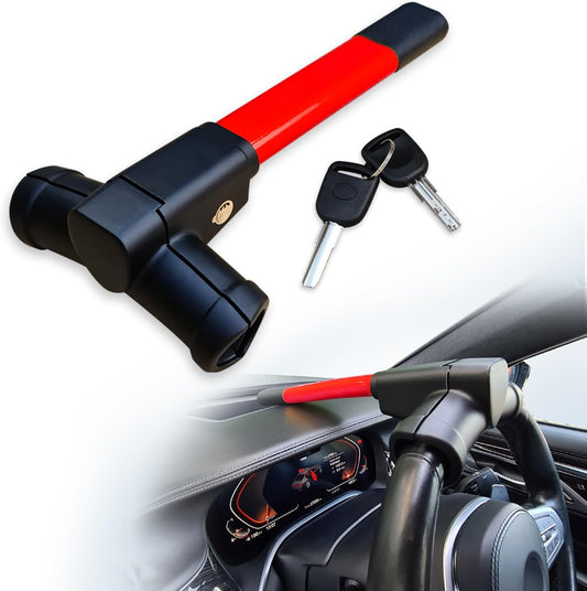 Sevenwalls T-Bar Steering Wheel Lock – Heavy-Duty Anti-Theft Device