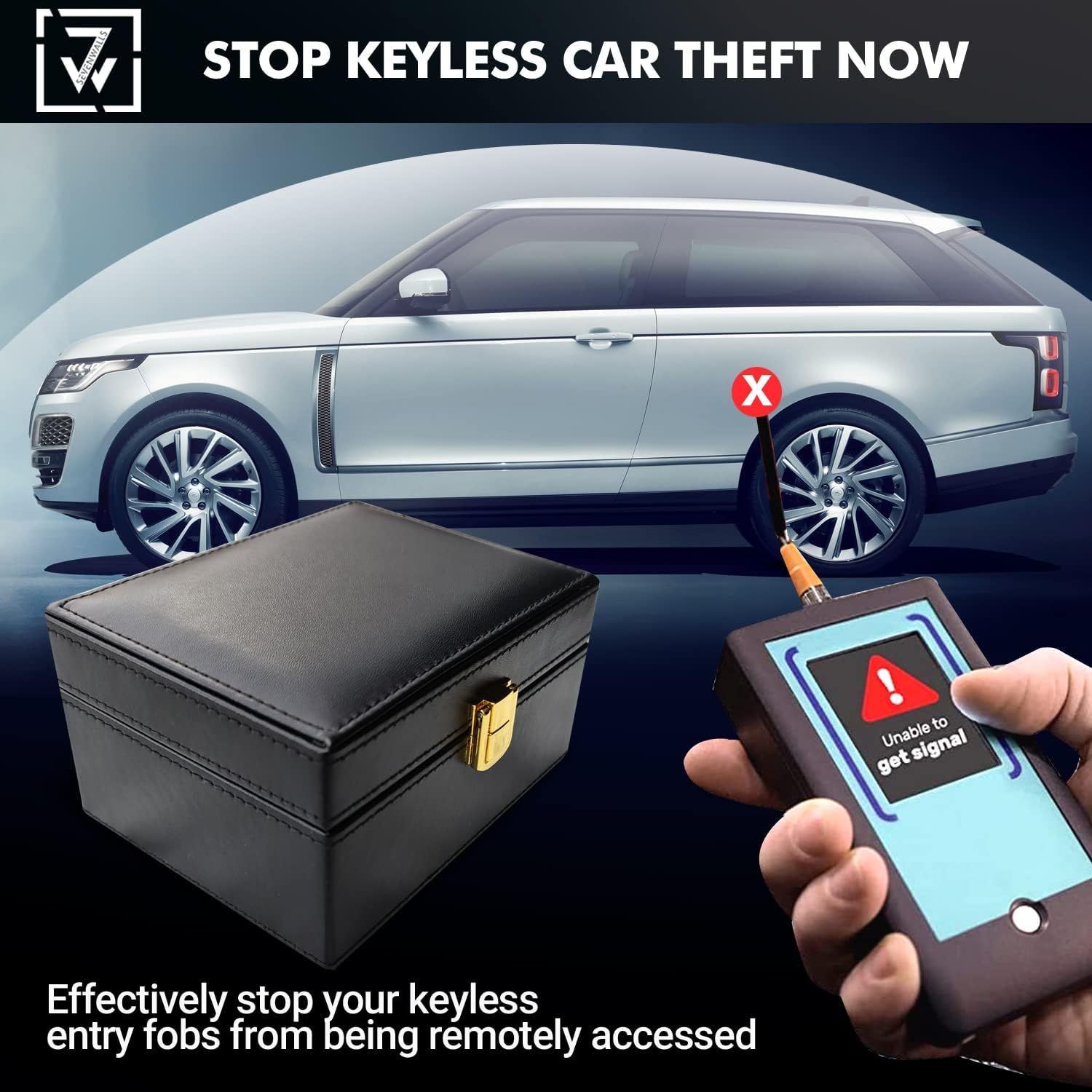 Buy Sevenwalls Car Key Signal Blocking Faraday Box – SEVENWALLS