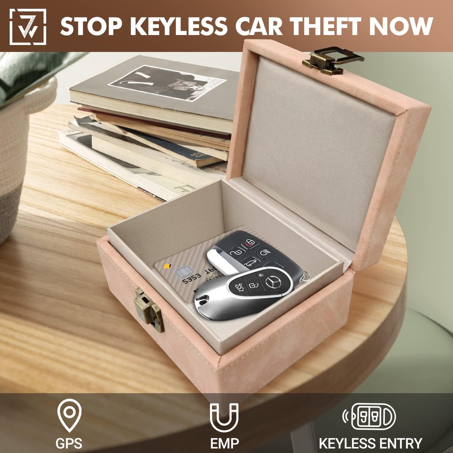 Buy Sevenwalls Faraday Box for Car Keys Protection – SEVENWALLS