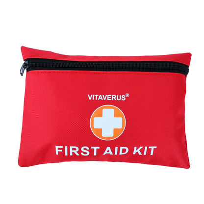 Vitaverus 180-Piece First Aid Kit – Emergency Medical Kit for Home & Travel