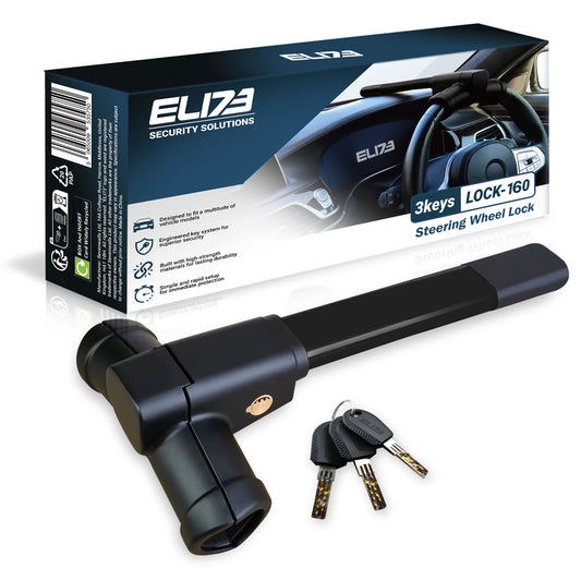 ELI73 T-Bar Steering Wheel Lock – Universal Anti-Theft Device